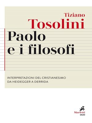 cover image of Paolo e i filosofi